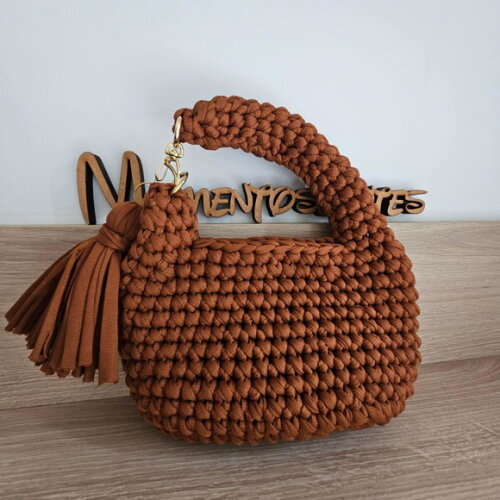 Bolsas de Crochê - Mão