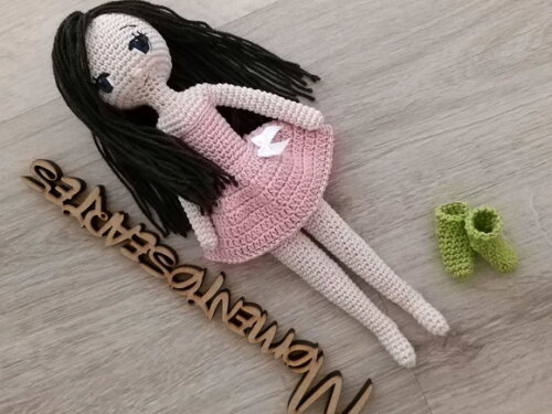 Boneca Amigurumi Ganhe Brinde!