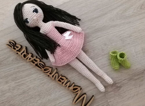 Boneca Amigurumi Ganhe Brinde!