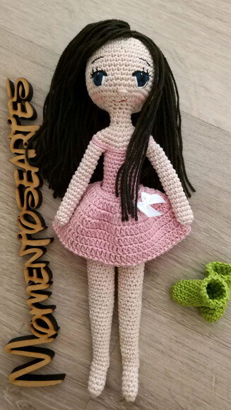Boneca Amigurumi Ganhe Brinde!