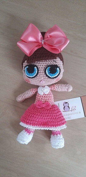 Boneca Amigurumi Lol