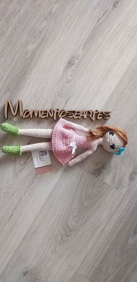 Boneca Amigurumi Necessidades Especiais Pcd