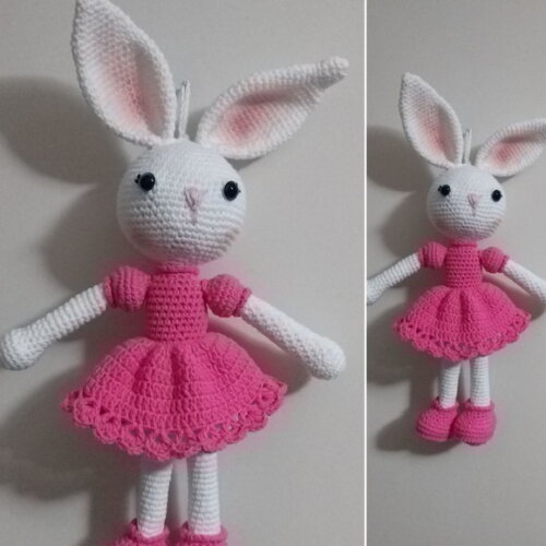Boneca Colega Amigurumi