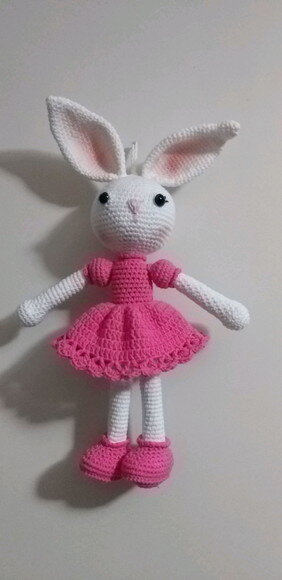 Boneca Colega Amigurumi