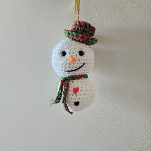 Bonequinhos de Neve Natalinos