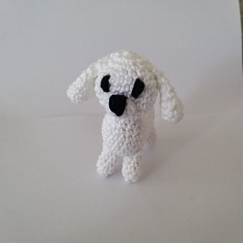 Cachorrinho Amigurumi Mini Bonequinho