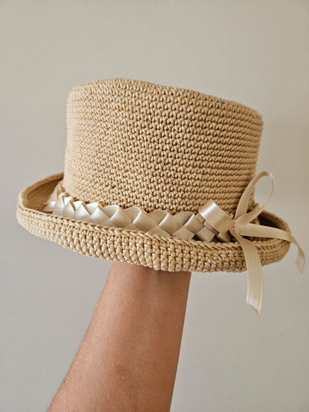 Chapéu Feminino Crochê