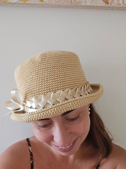Chapéu Feminino Crochê