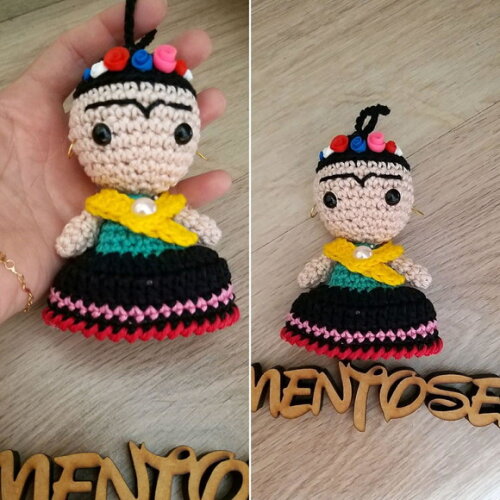 Cigana amigurumi bonequinho valor unitario