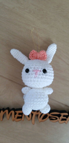 Coelha Amigurumi Bonequinha