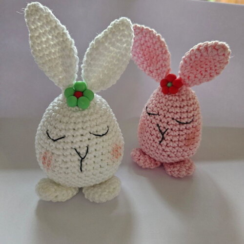 Coelhinho Amigurumi Bonequinho