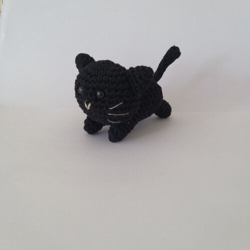 Gatinho Amigurumi Mini Bonequinho