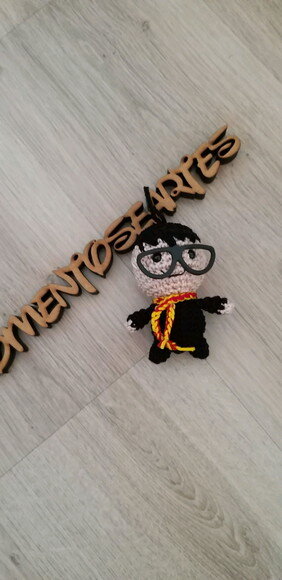 Harry porter amigurumi bonequinho lembrancinhas