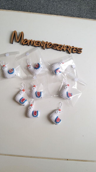 Ilhama Pingente Amigurumi Lembrancinha