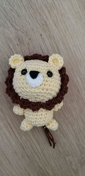 Leão Amigurumi Bonequinho Lembrancinhas