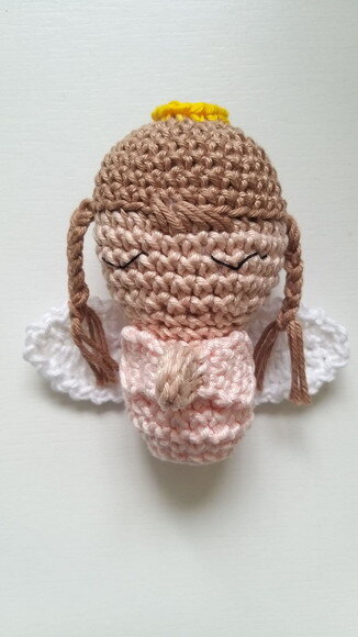 Lembrancinha Anjinha Amigurumi
