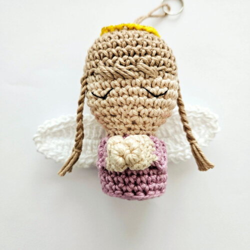 Lembrancinha Anjinha Amigurumi