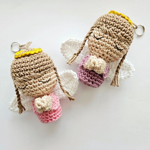 Lembrancinha Anjinha Amigurumi