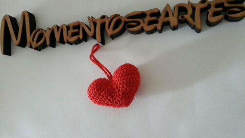Lembrancinha Casamento Coração Amigurumi