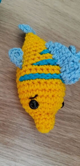 Lembrancinha Fundo do Mar Amigurumi Unitário