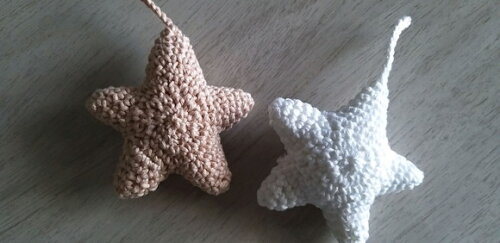 Lembrancinha estrela de crochê
