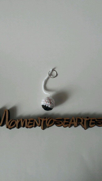 Lembrancinha Olho Do Monstrinho De Crochê Chaveiros