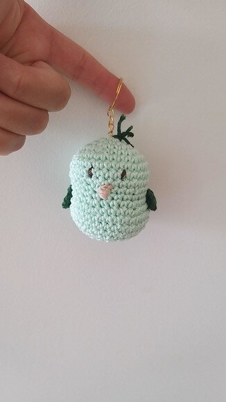 Lembrancinha Passarinho Amigurumi
