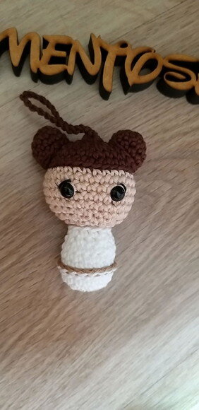 Lembrancinha Star Wars Yoda Amigurumi Unitário