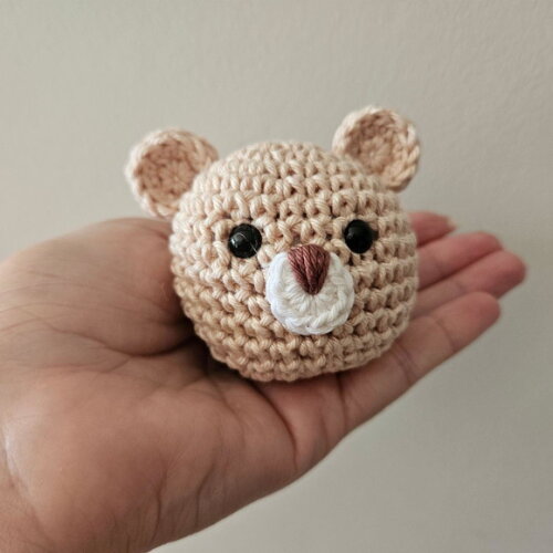 Lembrancinha Ursinho Amigurum Chaveiro/penduricario