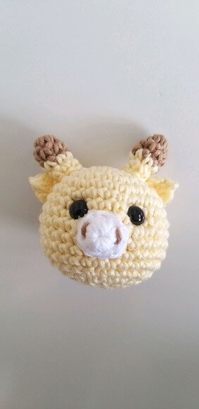 Lembrancinhas amigurumi safari imã