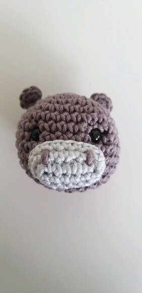 Lembrancinhas amigurumi safari imã