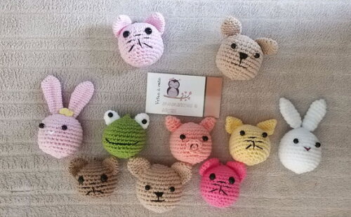 Lembrancinhas bichinho amigurumi chaveiro