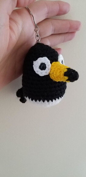 Lembrancinhas Bichinhos de Jardim Amigurumi Chaveiro
