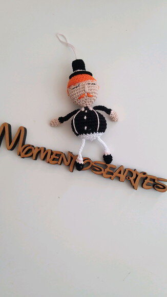 Lembrancinhas Bita Amigurumi Chaveiro