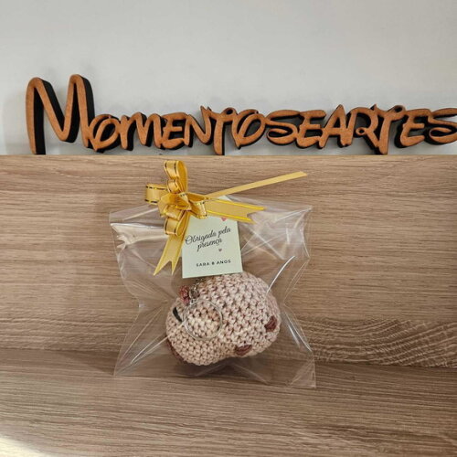 Lembrancinhas Capivara Amigurumi Chaveiro