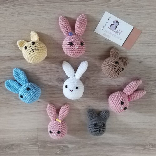 Lembrancinhas chaveirinhos amigurumi