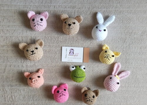Lembrancinhas chaveirinhos bichinhos amigurumi