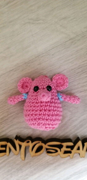 Lembrancinhas chaveirinhos pocoyo amigurumi UNITARIO