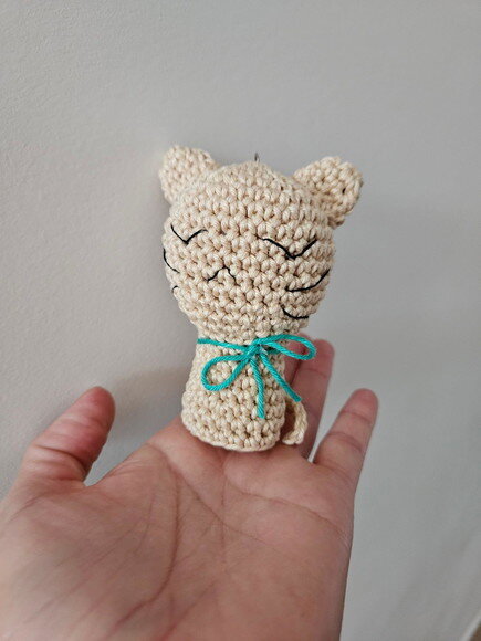 Lembrancinhas gatinho amigurumi