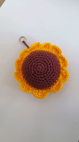 Lembrancinhas Girassol Amigurumi