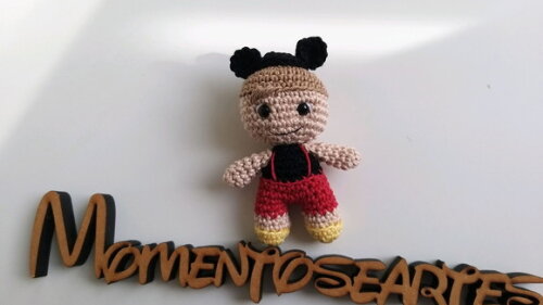 Lembrancinhas mini bonequinhos menino mickey preço unit.