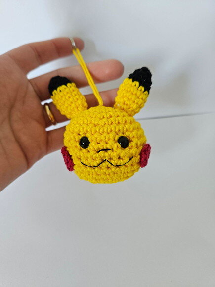 Lembrancinhas Pokemon Amigurumi Chaveiro