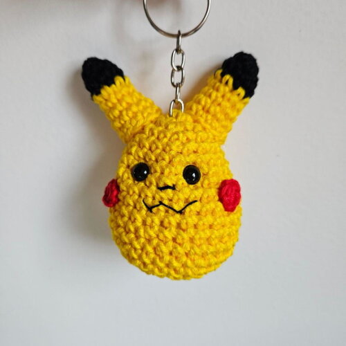 Lembrancinhas pokemon amigurumi chaveiro UNITÁRIO