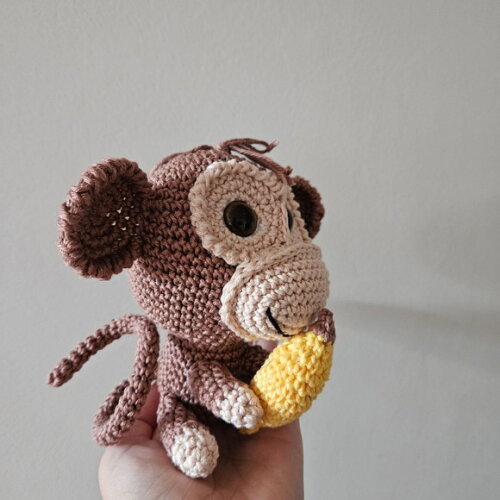 Macaco amigurumi baby
