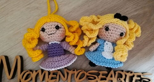 Princesa amigurumi bonequinho valor unitario