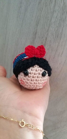 Princesas amigurumi tsum tsum lembrancinhas UNITÁRIO