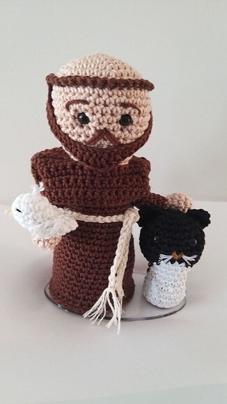 São Francisco de Assis Amigurumi