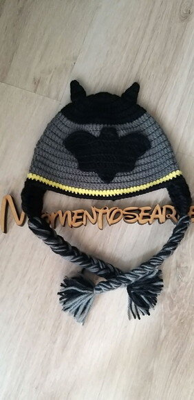 Touca de Croche batman