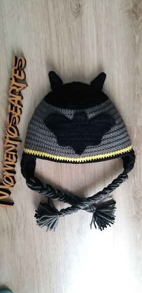 Touca de Croche batman
