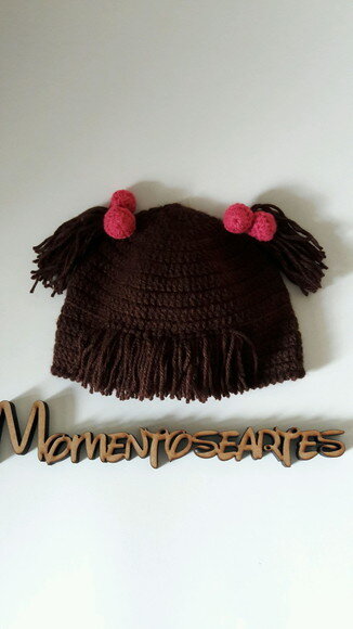 Touca de Croche boo monstros sa